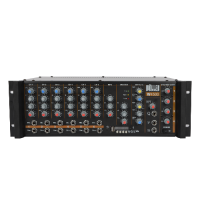 WOLLER W-2500 6Ch Rack-Mount Power Mikser Amfi