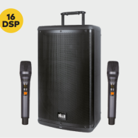 WOLLER W-1540DSP 15″ Taşınabilir Amfili Hoparlör